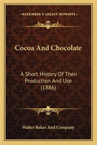 Cocoa And Chocolate