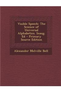 Visible Speech