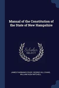 MANUAL OF THE CONSTITUTION OF THE STATE