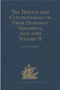 Travels and Controversies of Friar Domingo Navarrete, 1616-1686