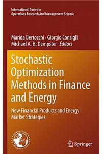 Stochastic Optimization Methods in Finance and Energy