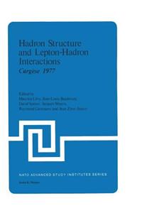 Hadron Structure and Lepton-Hadron Interactions