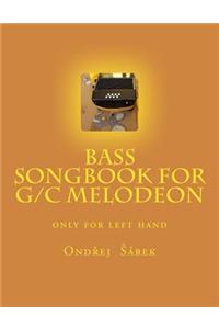 Bass songbook for G/C melodeon