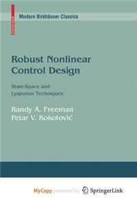 Robust Nonlinear Control Design