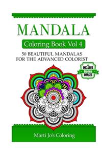 Mandala Coloring Book, Volume 4