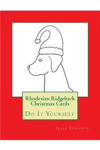 Rhodesian Ridgeback Christmas Cards