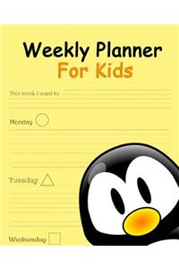 Weekly Planner for Kids