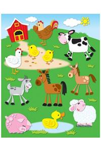 Farm Shape Stickers