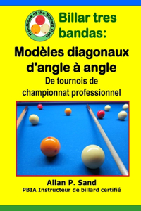 Billar tres bandas - Modèles diagonaux d'angle à angle
