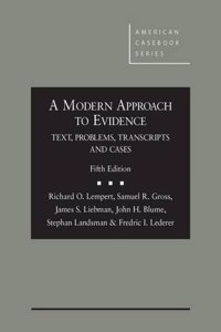 A Modern Approach to Evidence