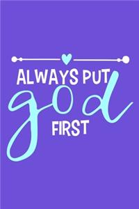 Always Put God First