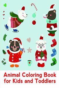 Animal Coloring Book For Kids And Toddlers