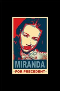 Miranda Sings Miranda For Precedent
