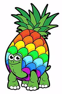 Rainbow Pineaple Turtle