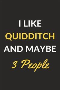 I Like Quidditch And Maybe 3 People