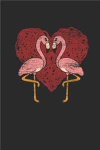 Flamingo Heart