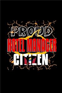 Proud hotel manager citizen