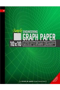 Simply 10x10 Graph Paper