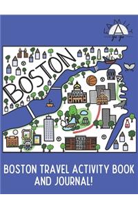 Boston Travel Activity Book and Journal!