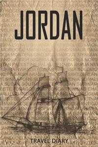 Jordan Travel Diary: Travel and vacation diary for Jordan. A logbook with important pre-made pages and many free sites for your travel memories. For a present, notebook 