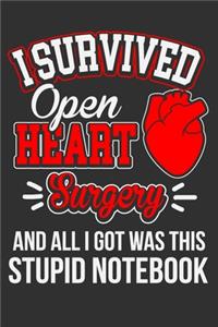 I Survived Open Heart Surgery And All I Got Was This Stupid Notebook