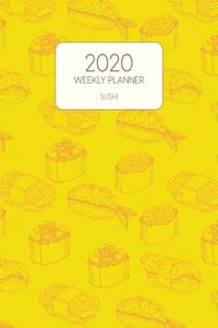 2020 Weekly Planner Sushi