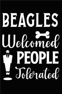 Beagles Welcomed People Tolerated