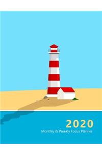 2020 Monthly & Weekly Focus Planner