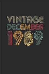 Vintage December 1989