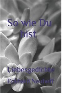 So Wie Du Bist: Liebesgedichte