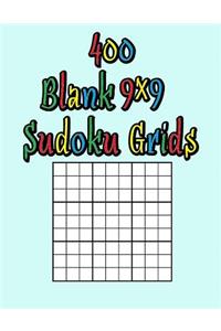 400 Blank 9x9 Sudoku Grids
