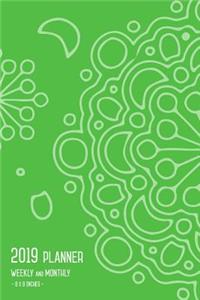 Planner 2019 Weekly and Monthly 6x9