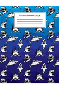 Shark Composition Notebook