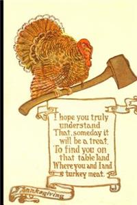 Vintage Thanksgiving Journal