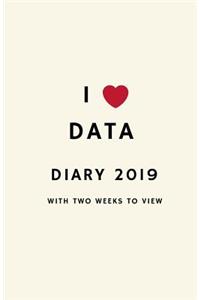 I Love Data Diary 2019