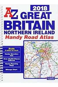 Great Britain Handy Road Atlas 2018 (A5 Spiral)