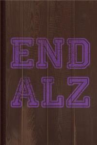 End Alz Alzheimer's Journal Notebook