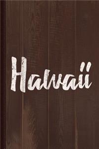 Hawaii Journal Notebook
