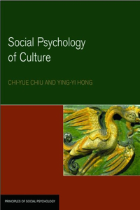 Social Psychology of Culture