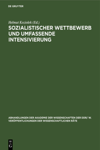 Sozialistischer Wettbewerb Und Umfassende Intensivierung