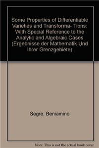 Some Properties of Differentiable Varieties and Transformations