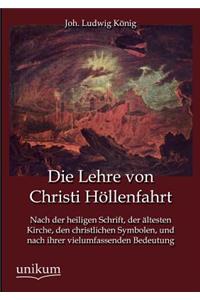 Die Lehre von Christi Höllenfahrt