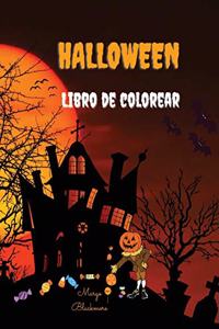 Halloween Libro de Colorear Para Niños