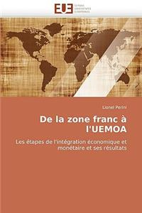 de la Zone Franc ? l''uemoa