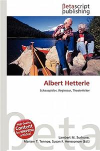 Albert Hetterle