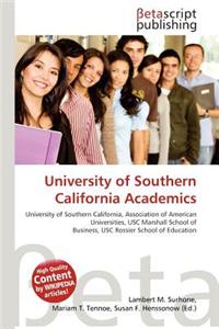University of Southern California Academics