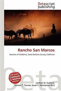 Rancho San Marcos