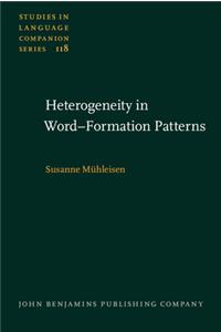Heterogeneity in Word-Formation Patterns