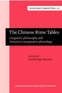 Chinese Rime Tables