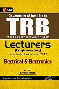 TRB Teachers Recruitment Board Lecturers (Engineering) Electrical & Electronics 2017